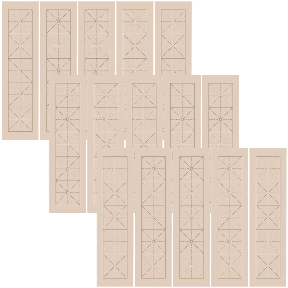 

100 Sheets Calligraphy Paper Rice Grid Practice Copying Writing Handwriting Exercise Student Brown Thickened Smooth No Odor
