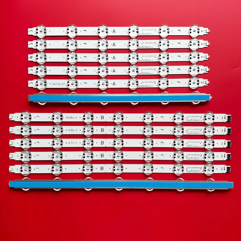 

12 шт. светодиодные ленты TRIDENT_86UK65 для 86UM8070AUB 86UM8070PUA 86UN8570AUD 86UK6570PUB 86UN85006LA 86UL3E-TJ SVL860A03B SVL860A03A