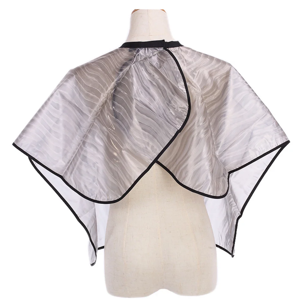 

1Pcs Waterproof Hairdressing Cape Soft Lightweight Adjustable Haircut Apron for Salon Hair Dye Perm Protection Hair Care