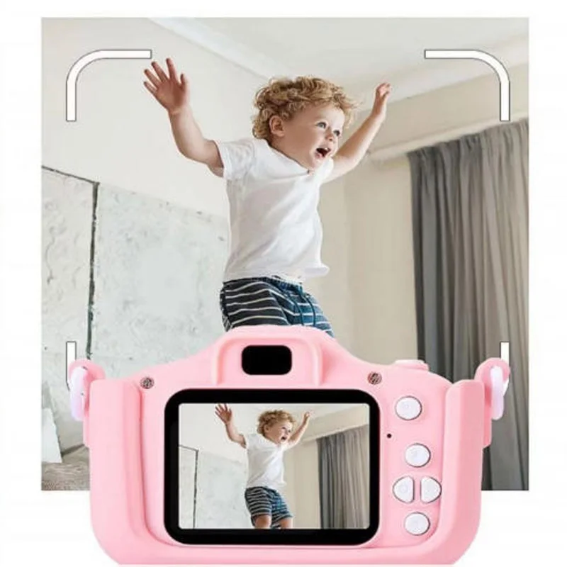 Kindercamera HD-speelgoed kan foto's maken digitale babycamera student jongen meisje verjaardagscadeau