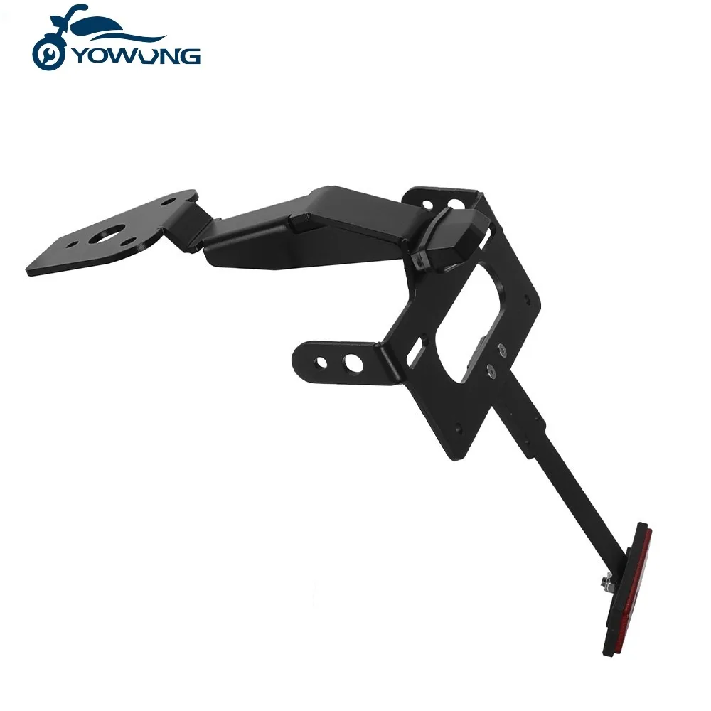 دراجة نارية لوحة ترخيص حامل الذيل دعامة إضاءة مرتبة الحاجز مزيل ل النمر 660 الرياضة 2022-2024 ل النمر الرياضة 660 2025