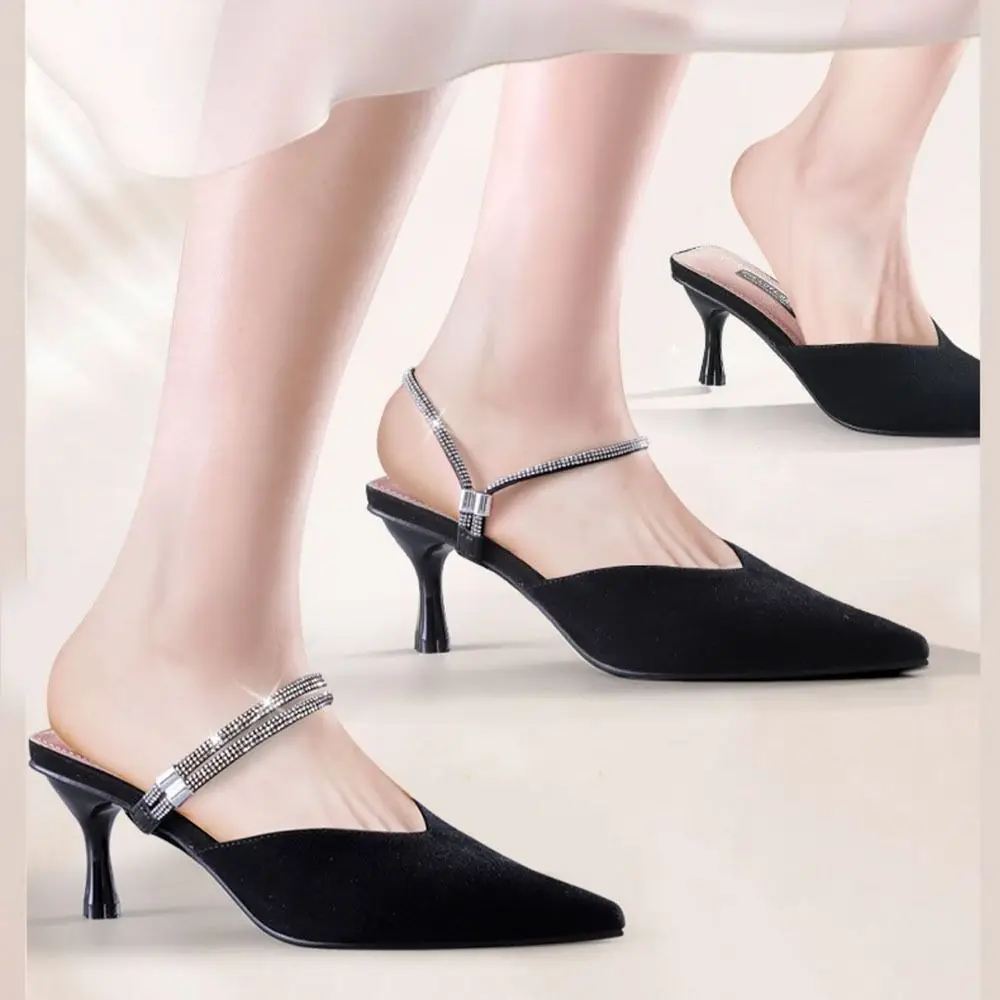 Prevent Falling Off Elastic Fixing Straps Detachable Triangle Fixed Strap Anti-slip Straps High-heel Shoelaces Fashion Secure