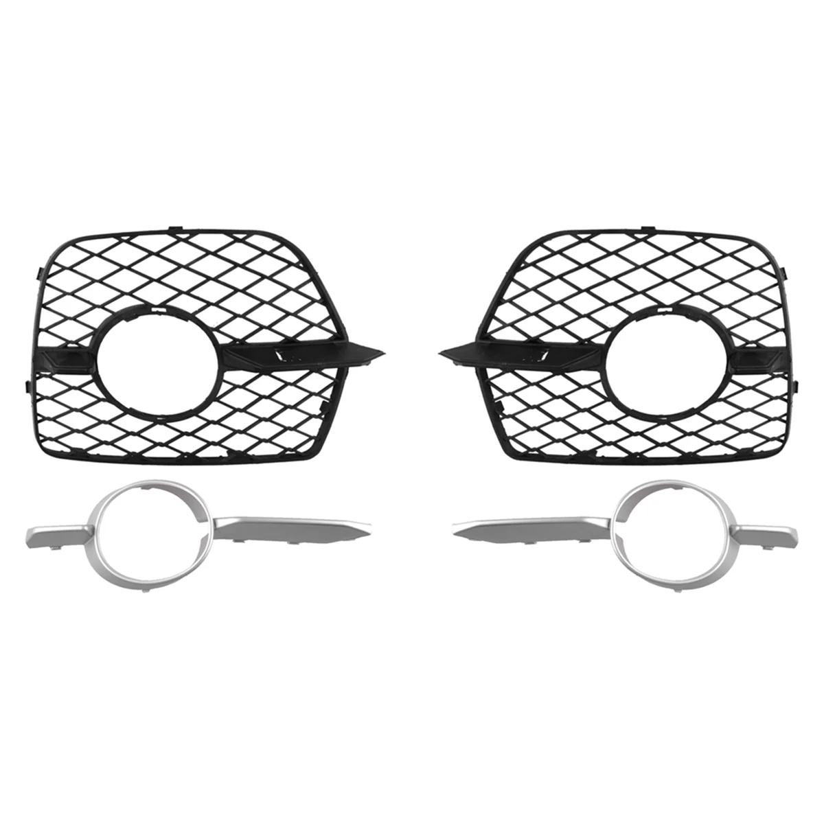 

Front Bumper Fog Lamp Grille Side Mesh Grille Car for BMW X6 E71 E72
