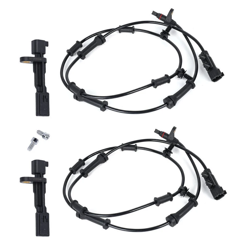 68003281AA 68003281AC 52125003AB New Front Rear Left Right ABS Wheel Speed Sensor For Jeep Wrangler 2007-2017 Wrangler JK 2018