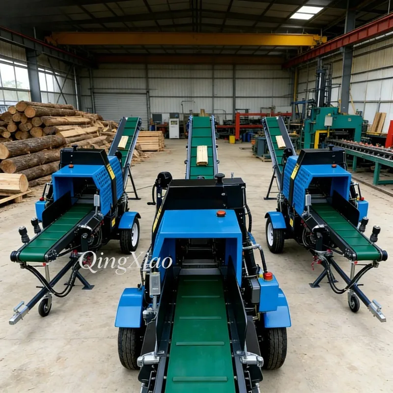 FOB Reliable 20T Splitter 6 Way Wedge Fast Wood Cutting Device High Performance Timber Processor For Home Use Design Customize