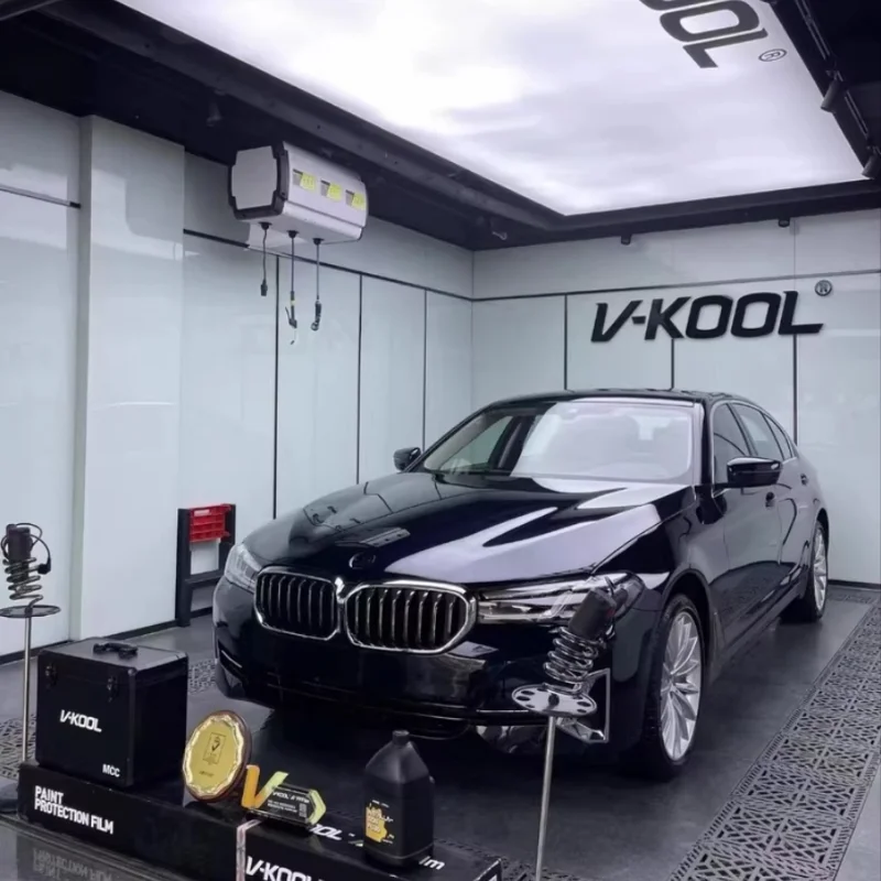 VKOOL PPF طلاء السيارات طبقة رقيقة واقية الشفاء الذاتي إصلاح تلقائي لمعان شفاف طويل الأمد مثل فيلم الجسم الجديد من البولي يوريثان