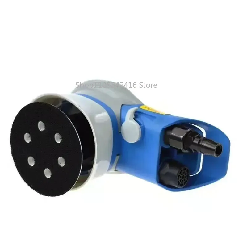 3 Inch 75mm Eccentric Pneumatic Sander, Air Polisher Dry Grinding Machine for Car Sanding & Waxing Combo Set