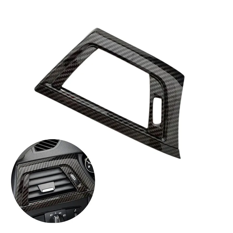 LHD Carbon Texture For BMW 3 Series F30 F35 Car Accessories Left Side Air Condition Vent Grill Outlet Frame Cover Replacement