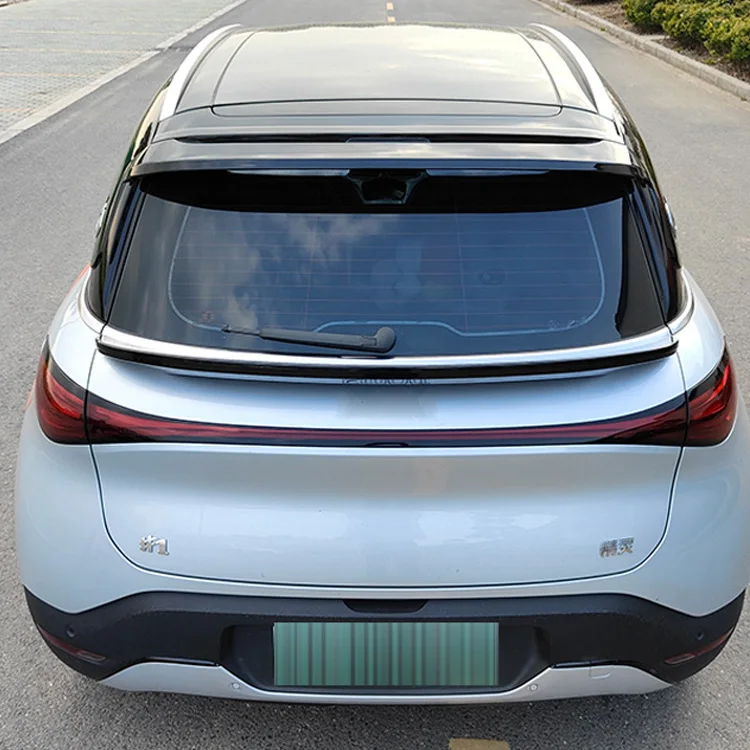 Flying WingHigh Quality Imitate Carbon Fiber Top Wing Conversion Sport Top Wing Rear Spoiler for Smart Elf 2022+