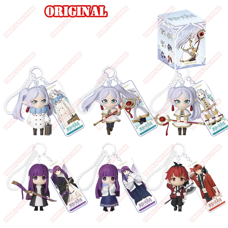 Frieren: Beyond Journey's End - Jouets périphériques d'animation - Porte-clés Fern Stark - Figurines d'action d'anime - Collection