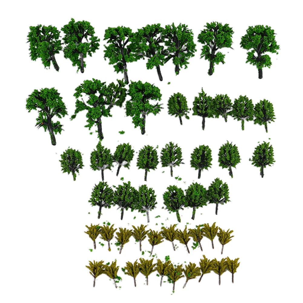 High Quality Practical Useful Brand New Model Trees Scale Trees Wargame Accessories Model Train Plastic  High