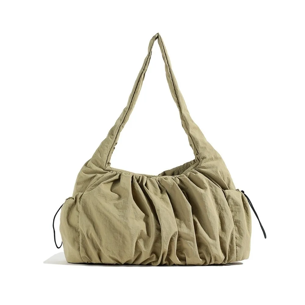 

Модная нейлоновая сумка через плечо с облаком на шнурке, корейская сумка-тоут Ins Style Cloud Tote Bag, портативная большая вместительная сумка-облако для студентов