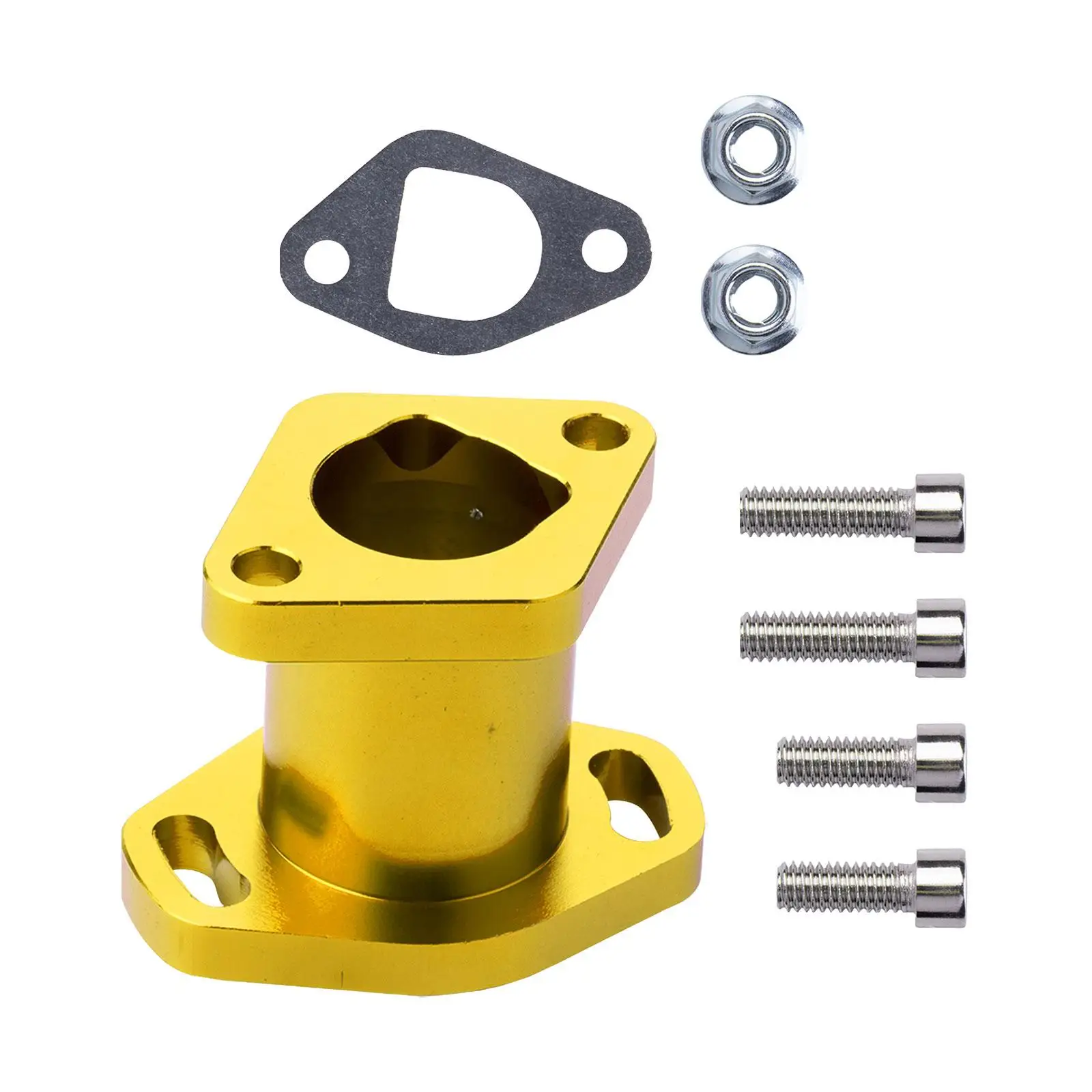 Motorcycle Carburetor Adapter Assembly Connector for Honda Colemanct200U Predator 212cc Gx160 Gx200 Convenient Installation