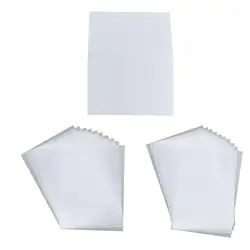 10x Heat Shrink Papers Film Sheets Printable Jewelry Making DIY Art Plastic