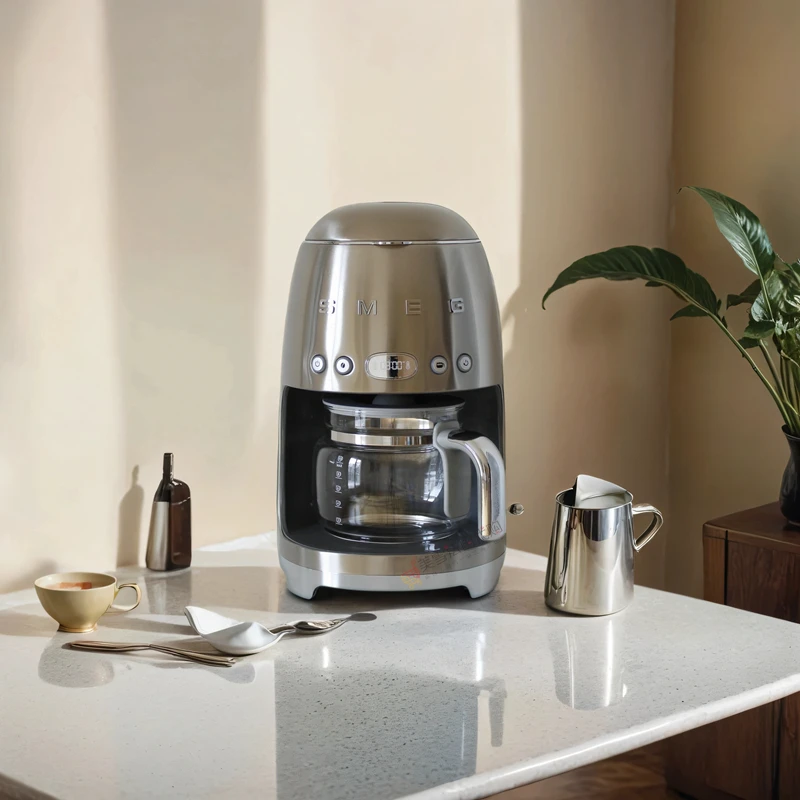 DCF02 American automatic thermal insulation drip coffee machine tea home