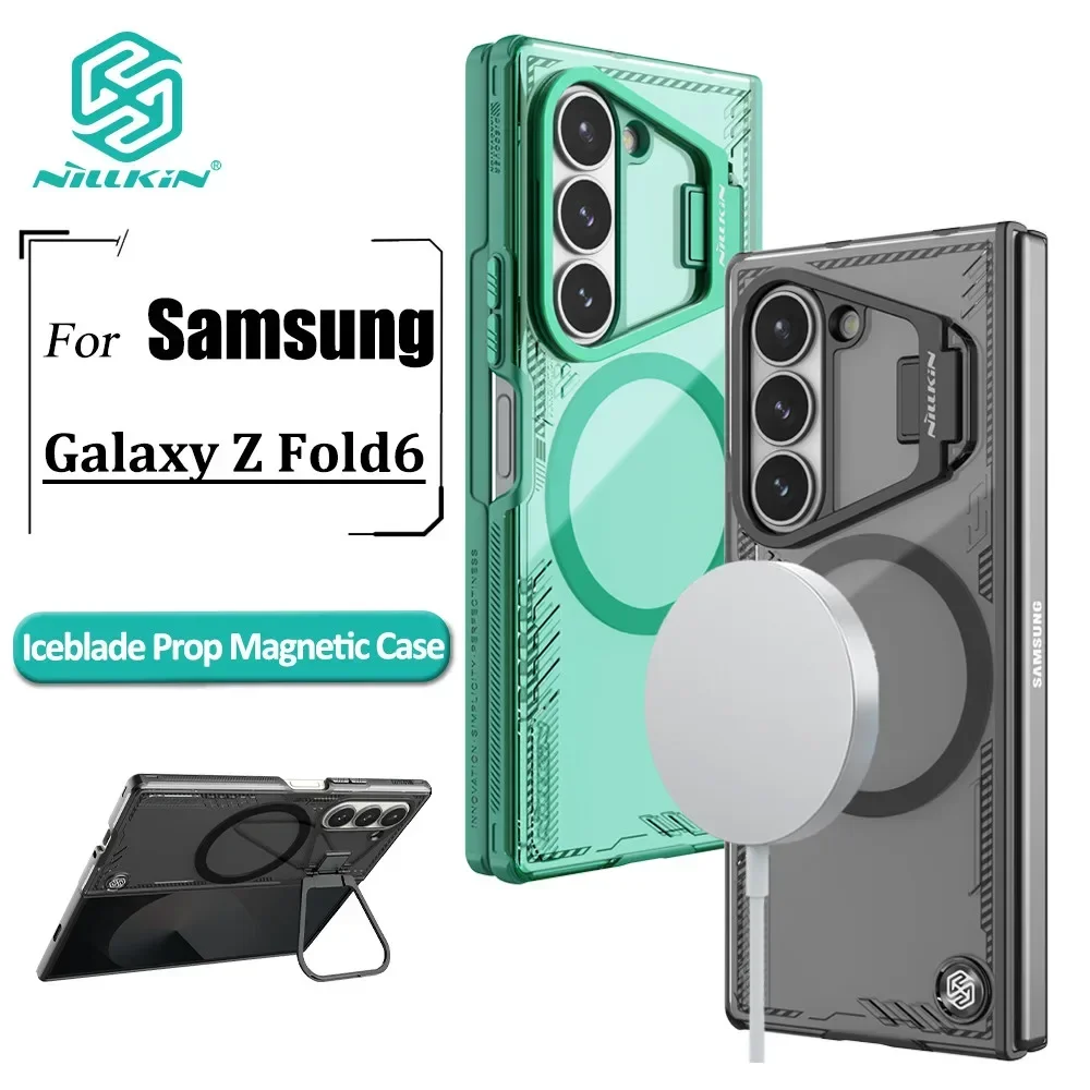 

Nillkin Iceblade Prop Magnetic Case For Samsung Galaxy Z Fold 6 7 Phone Cases Flip cover Lens Protective Back Case