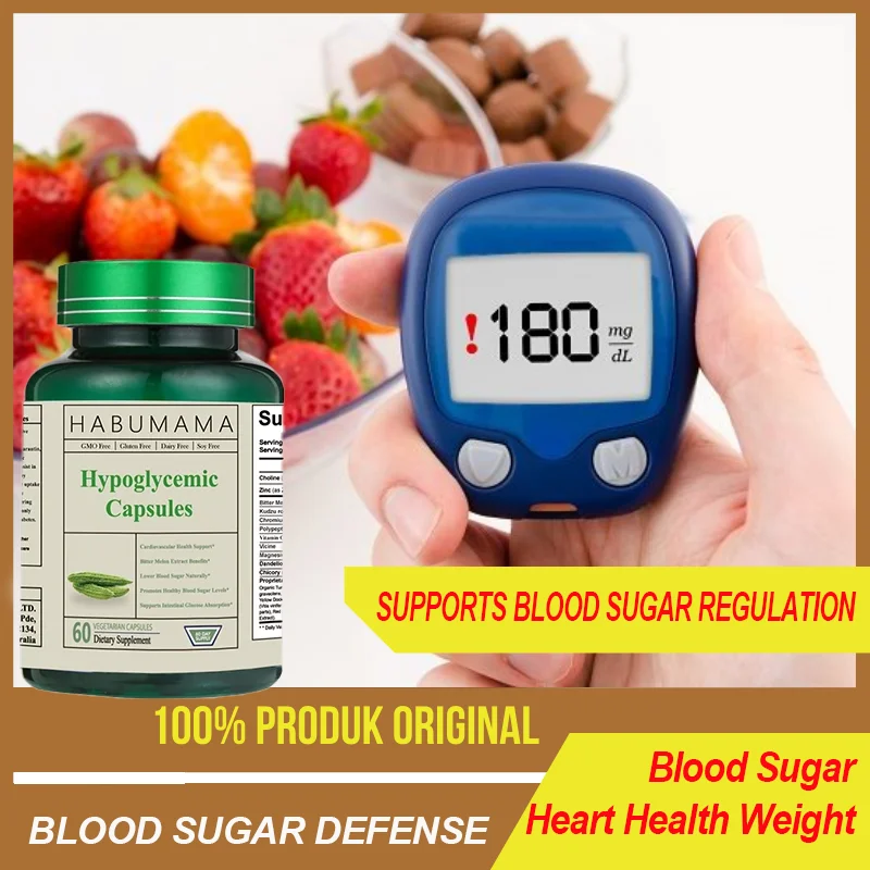 Blood Sugar Supplements Blood Sugar Balance Insulin Maintain Sugar Metabolism Support Diabetes and Cardiovascular Health