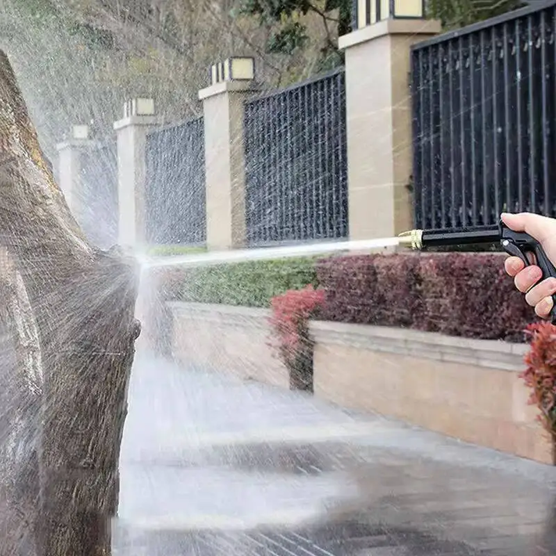 Hose Nozzle High Pressure Car Wash Cleaning Water Gun Home Garden Daily Watering Sprinkler Multi-Function Gardening Tools