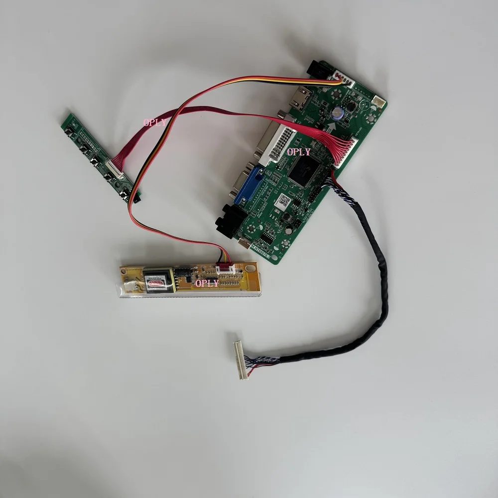 

M.NT68676 HDMI-совместимая плата контроллера VGA DVI для B170PW06 V2 B170PW06 V3 17 "панель 1440X900 ЖК-экран монитора DIY