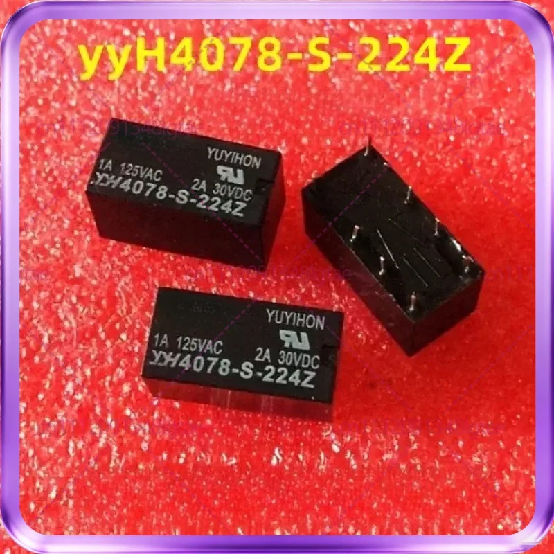 10pcs For YYH relay YUYIHON YYH4078-S-224Z 24VDC signal relay 8 pins 2A