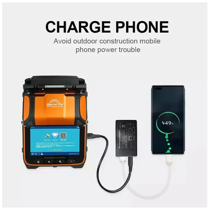 ai-9 Fusion Splicer - Advanced Fiber Optic Welding Machine for High-Speed FTTH and Telecom Connectivity