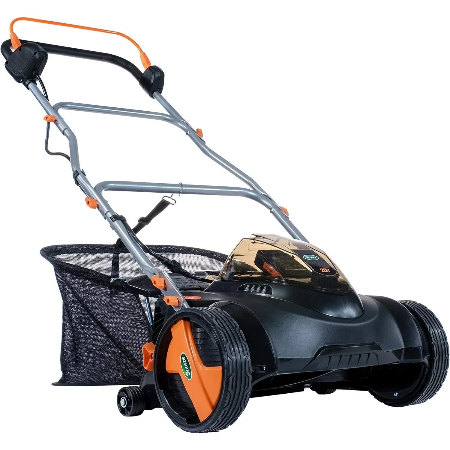 Outdoor Power Tools 2020-16S 20-Volt 16-Inch Electric Cordless Reel Lawn Mower, 2.0Ah Battery & Fast Charger Included