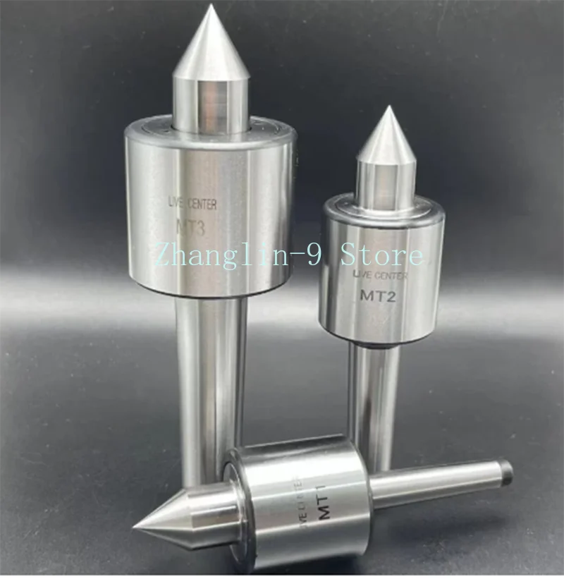 

Morse MT1 MT2 MT3 High-precision Mo-Type Rotary Center Lathe Taper Handle Movable Thimble MT2 Alloy Double Tip Center