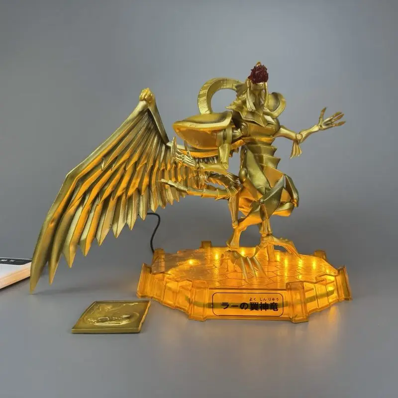 

Yu-Gi-Oh! Game Anime Figure Egyptian God The Winged Dragon Of Ra Desktop Ormaments Pvc Action Figurine Collection Model Gift