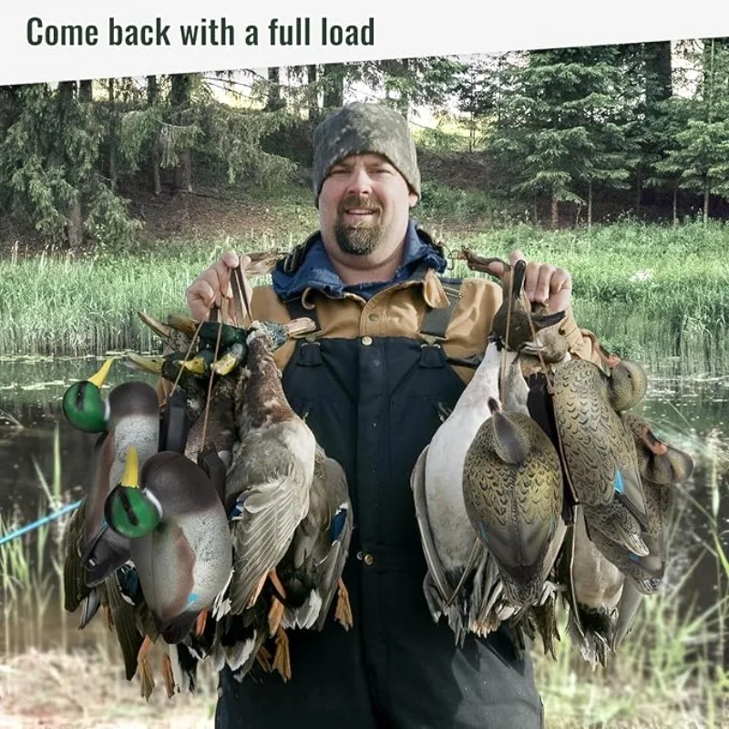 Floating Duck Decoy 3D Decoy Lure with Keel for Outdoor Hunting Fishing Accessories Realistic Bird Float on Water Hunting Tools