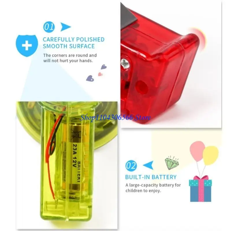 02DD Environmentally Friendly Plastic Real Voice Sounds Megaphone Voice Changer