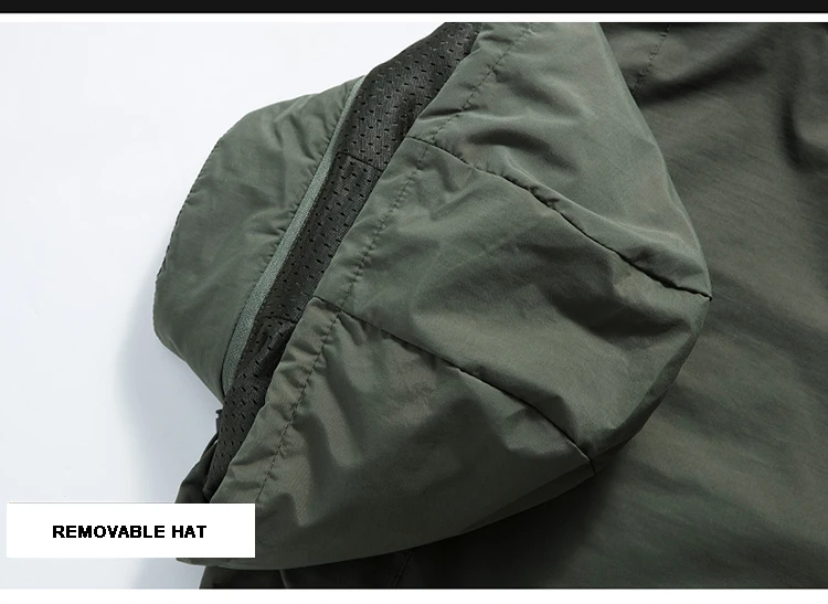 Men’s Tactical Waterproof Windbreaker Jacket 13