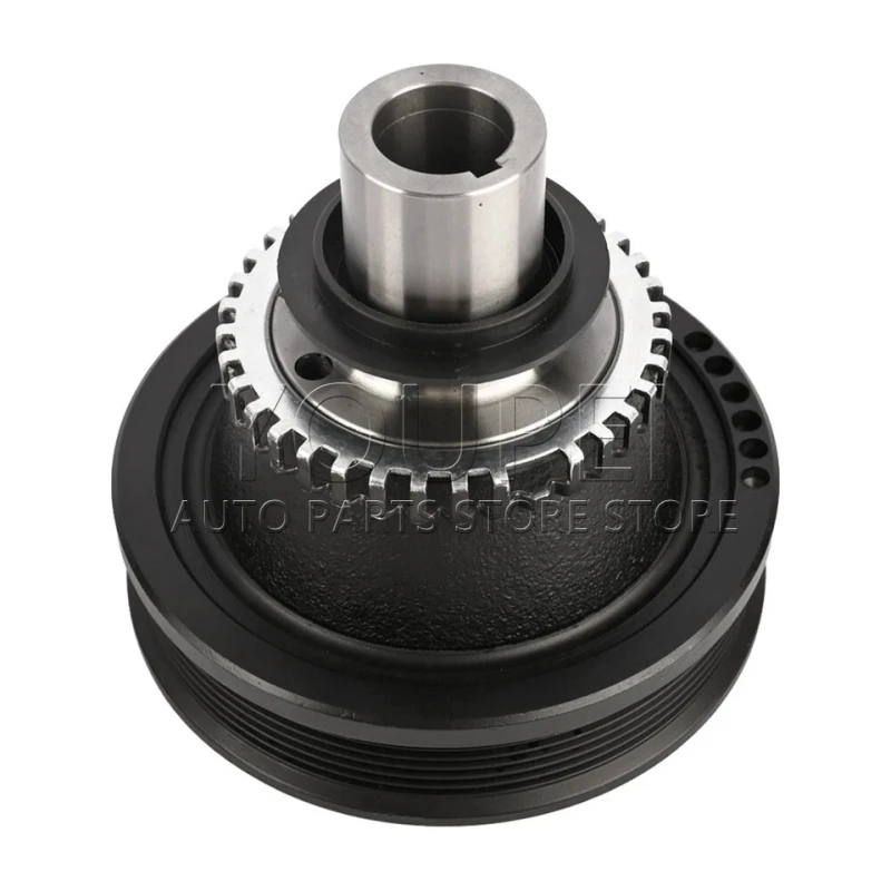 

OEM 1pc Crankshaft Pulley For 2005-2009 Land Rover LR3 4.0L LR031685/LRO07437 New