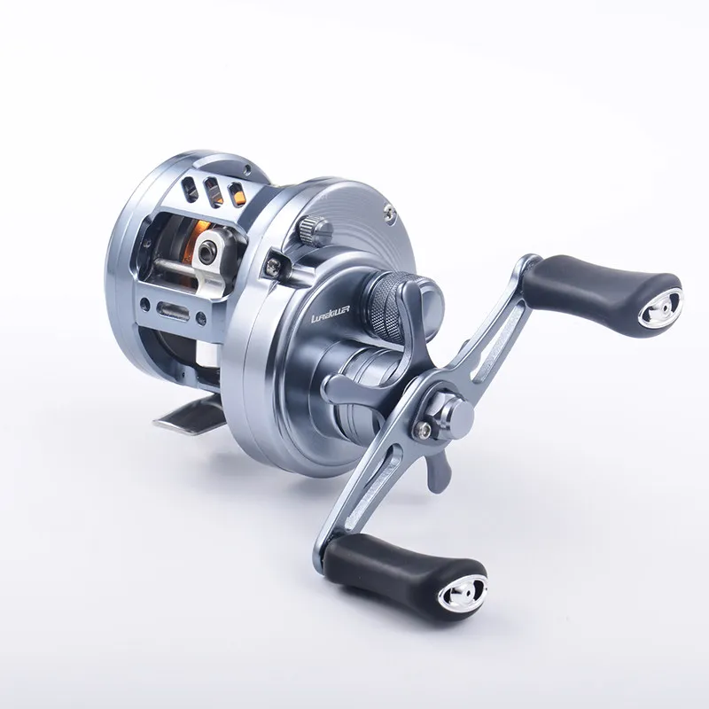 Lurekiller CNC Metal Baitcasting Reel Stream River Use 7.3:1 Gear Ratio 210g Magnetic Brake Micro-Object Drum Shallow Cup Trout
