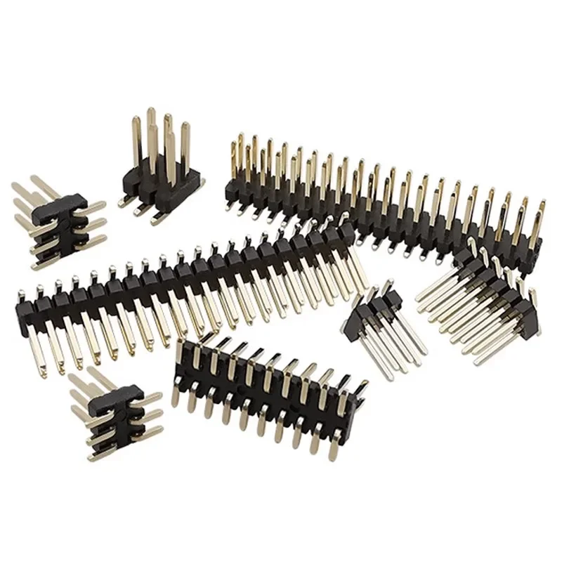 20Pcs/lot SMD SMT 2*2/3/4/5/6/7/8/9/10/12/16/20/40/ PIN double row male PIN Header 1.27MM Pitch Strip Connector 2X/6/8/10/20