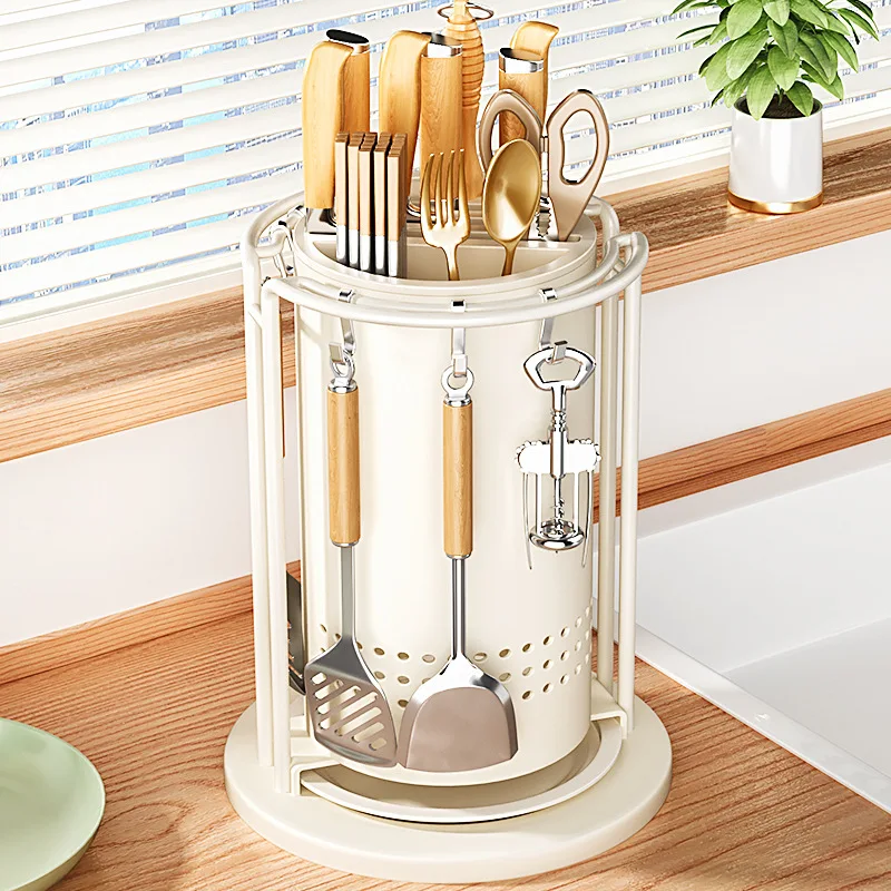 

Многофункциональная металлическая подставка для роторных инструментов с крючками и поддоном для сбора воды, для кухни