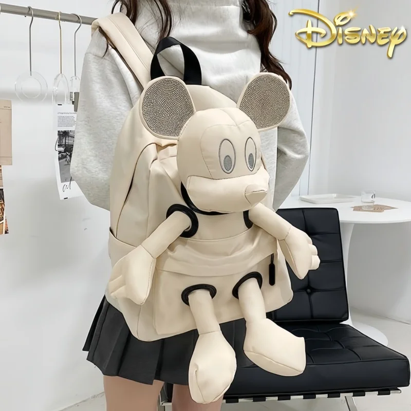 

2024 Disney Cartoon Fashion Personality Atmosphere Fashion Simple Crossbody One Shoulder Crossbody Available Bag In Four Colors