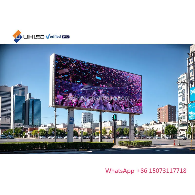 Pannello display a LED impermeabile per esterni Schermo pubblicitario fisso Cartellone pubblicitario Schermo LED per esterni resistente alle intemperie