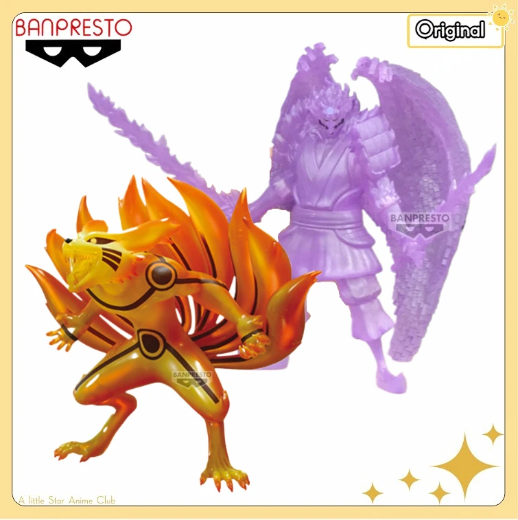 

Предзаказ: Оригинальные коллекционные фигурки BANDAI BANPRESTO NARUTO Shippuden Susanoo/Kurama