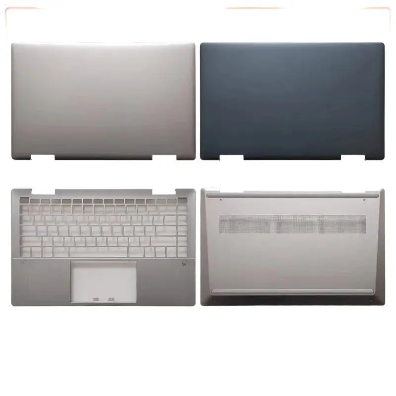 Replace New For HP Pavilion X360 2-in-1 14-EK Series Laptop LCD Back Cover Upper Palmrest Cover Bottom Case Housing