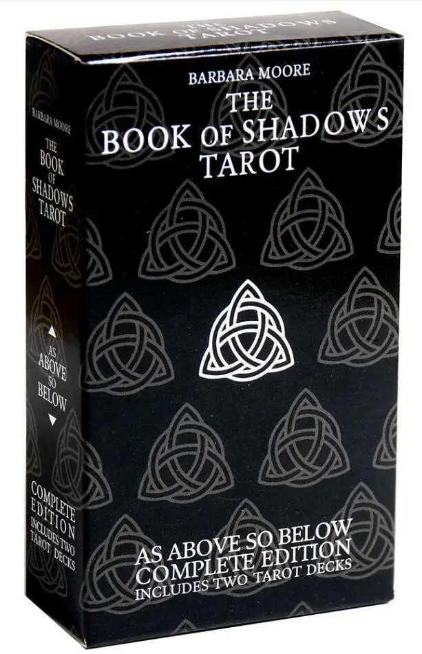 The Book Of Shadows Tarot cards Complete Kit Cards Fortune Guidance Telling Divination Tarot Deck Dark Mansion Tarot