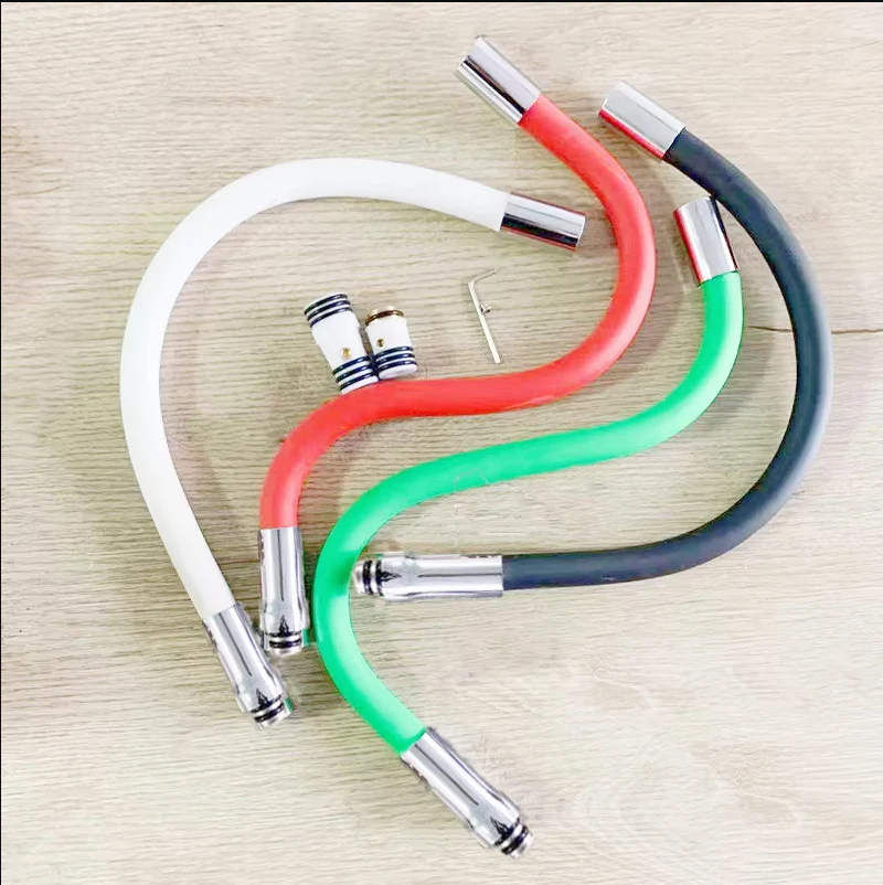 Universal Interface Kitchen Faucet Extender Hose 360° Rotating Bending Water Saving Tap Filter Extension Wash Basin Accessories