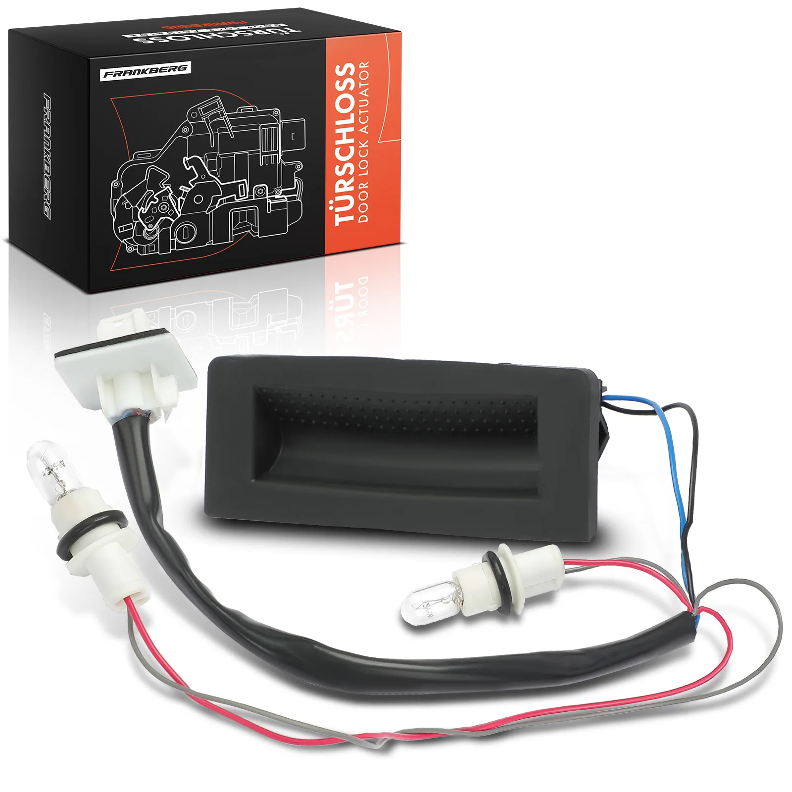 Frankberg 1x Deurslot voertuig achterklep voor Opel Astra H L35 Zafira B A05 stationwagen 13199906 6240371 40108228 6240372 13272014