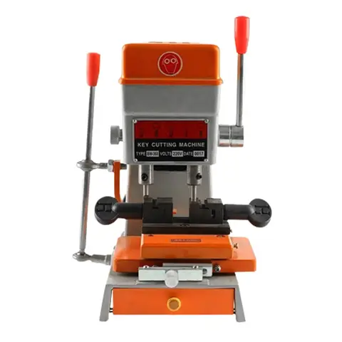 KOTUMY Copia Chiave Macchina da Taglio Chiave Verticale per Duplicazione Chiavi della Auto Chiavi della Porta Strumenti per Fabbro Taglierina Chiave 110 V/220 V