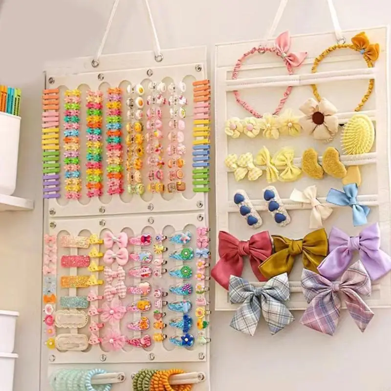 

Simplistic Felt Hair Accessory Holder Convenient for Easy Categorization