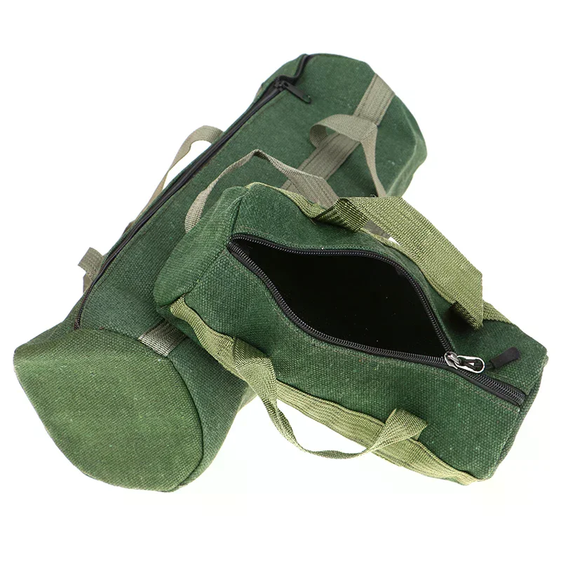 1pcs Durable Thicker Canvas Tool Pouch for Electrical Tool Storage Organizer Bag