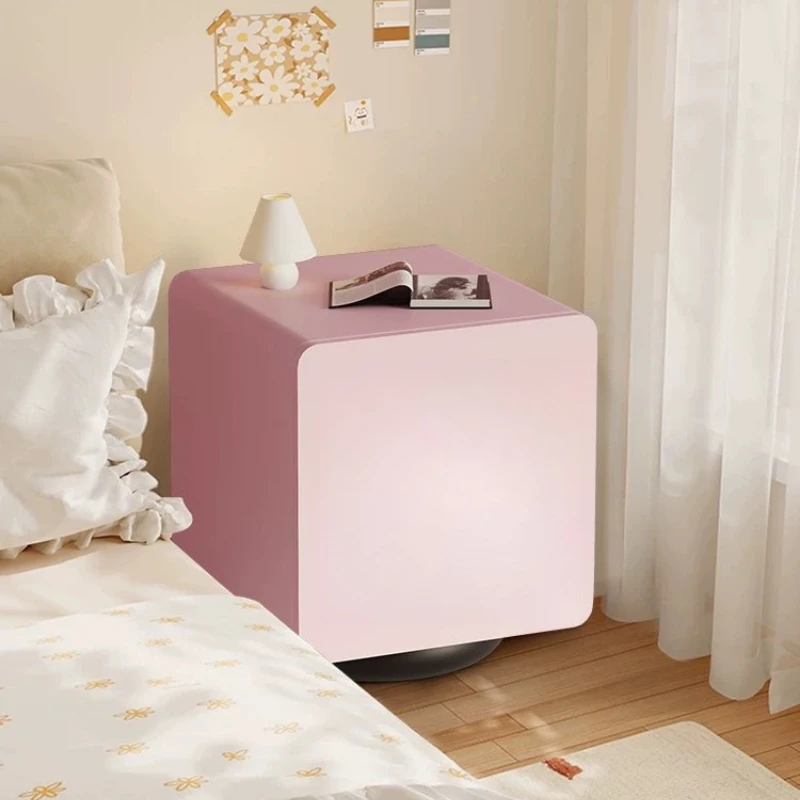 Dopamine bedside table new high-end light luxury bedside table children's cute locker creative cartoon cabinet