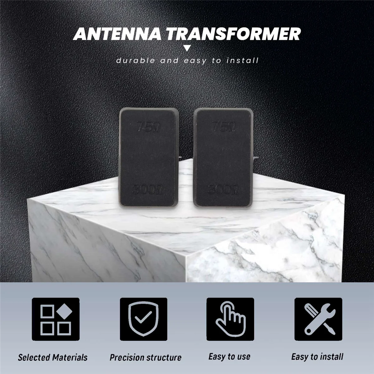 Zdh 2 X Push-On Ant… - image