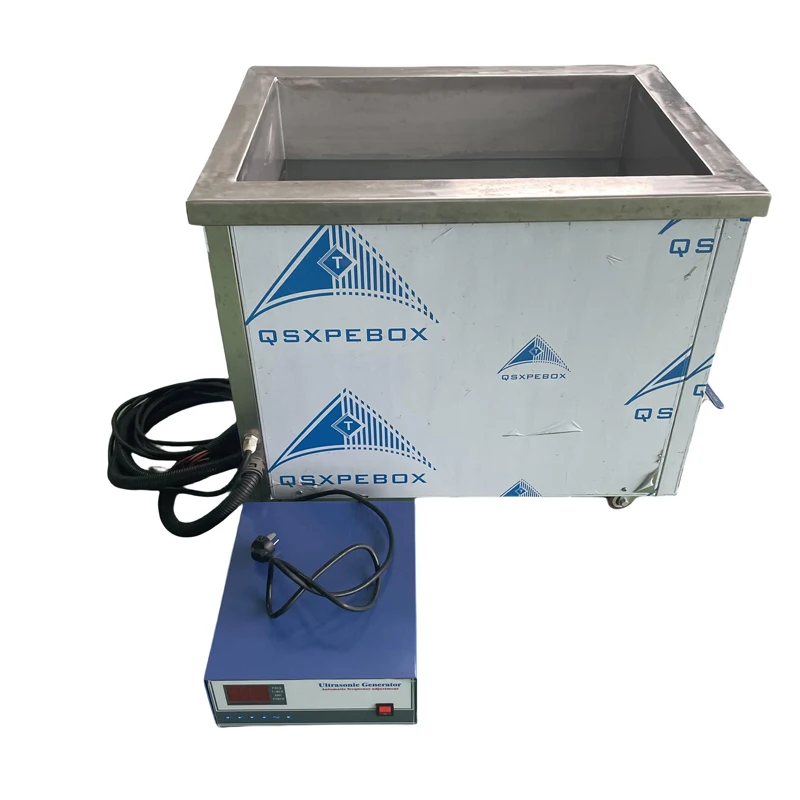 Large Industrial Ultrasonic Parts Cleaner Equipment With Power Generator