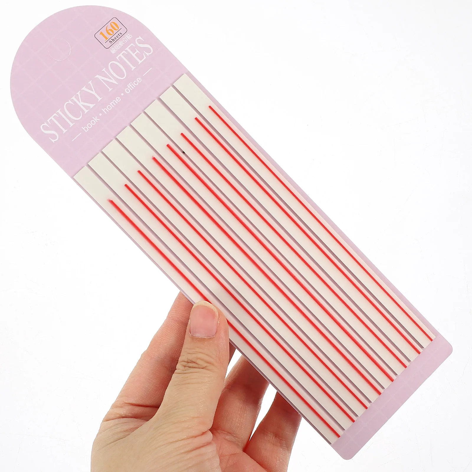 

4 Books PET Colored Sticky Tabs Highlight Strips Notebook Annotation Supplies Reading Markers Aesthetic Bookmarks
