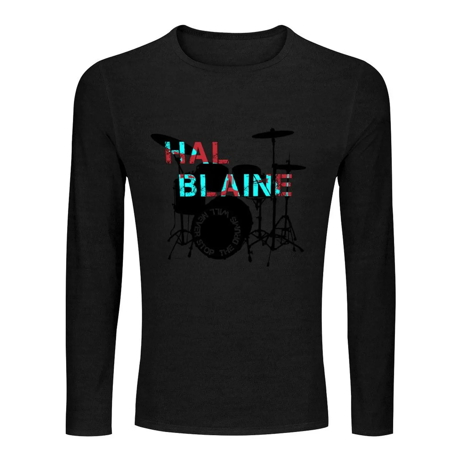 Hal Blaine - D7 Long T-Shirt anime men clothes